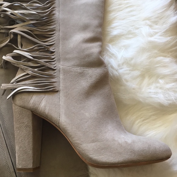 Tall Suede Boots - Picture 2 of 7